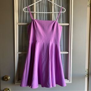 French Connection Light Purple Spaghetti Strap Cocktail Dress